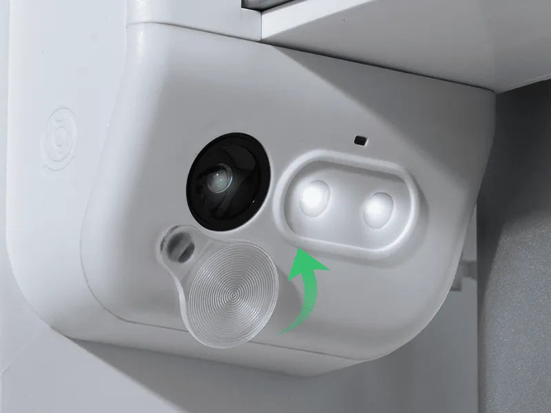 Die integrierte Kamera erkennt Fehldrucke bereits in der Entstehungsphase. Für mehr Privatsphäre lässt sich die Linse jederzeit mit der integrierten Sichtschutzklappe abdecken.