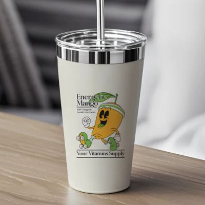 Mit eufyMaker E1 bedruckter Becher