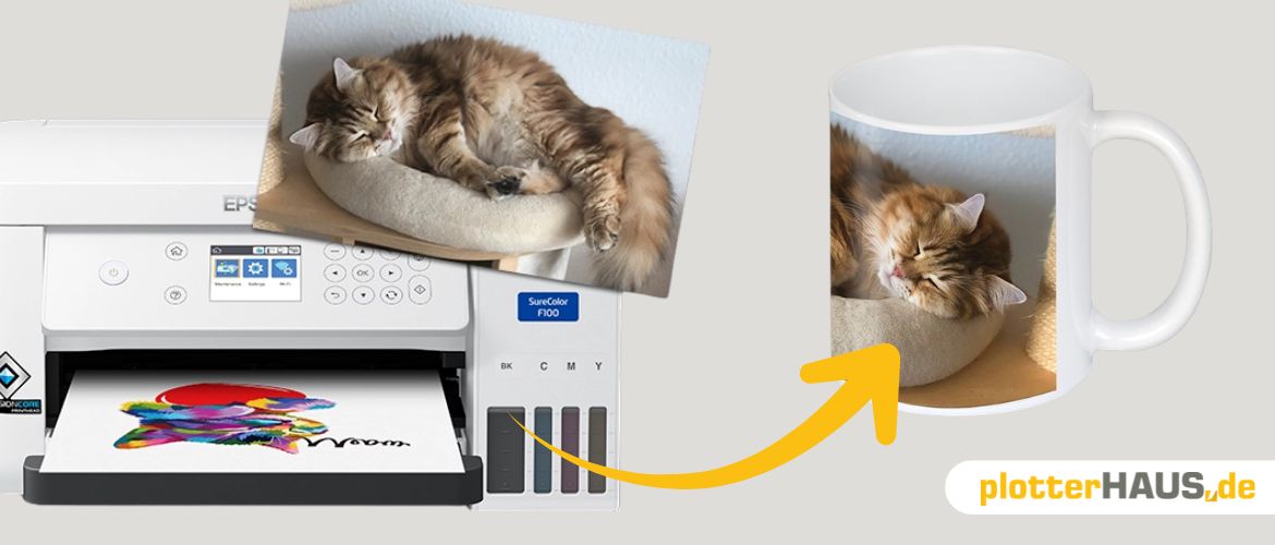 Tassen bedrucken mit Sublimation – So einfach erweitern Sie ihr Produktportfolio
