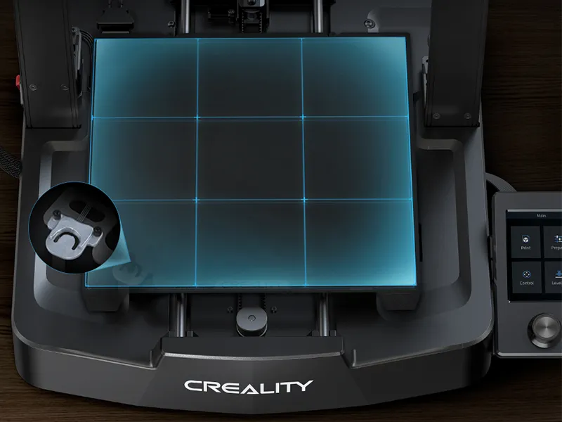 Die Ender 3D Drucker von Creality Übernehmen einige Aufgaben für Sie - Beispielsweise Kalibrieren Sich die 3D Drucker automatisch.