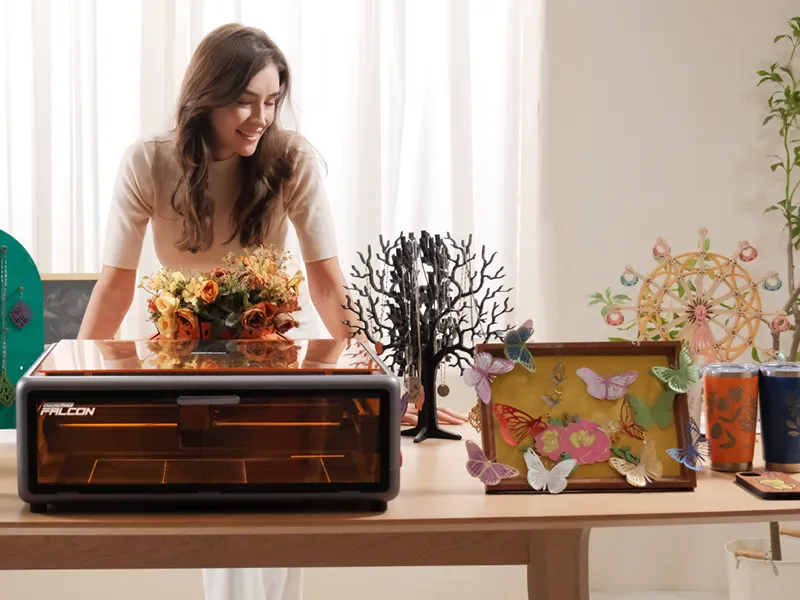 Der Falcon A1 Laser ist günstig und kommt mit vielen Möglichkeiten!