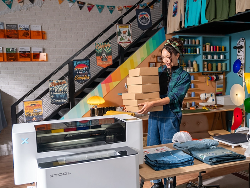 Mit einem DTF-Drucker können Sie beispielsweise personalisierte Produkte für Ihren Etsy Shop erstellen.