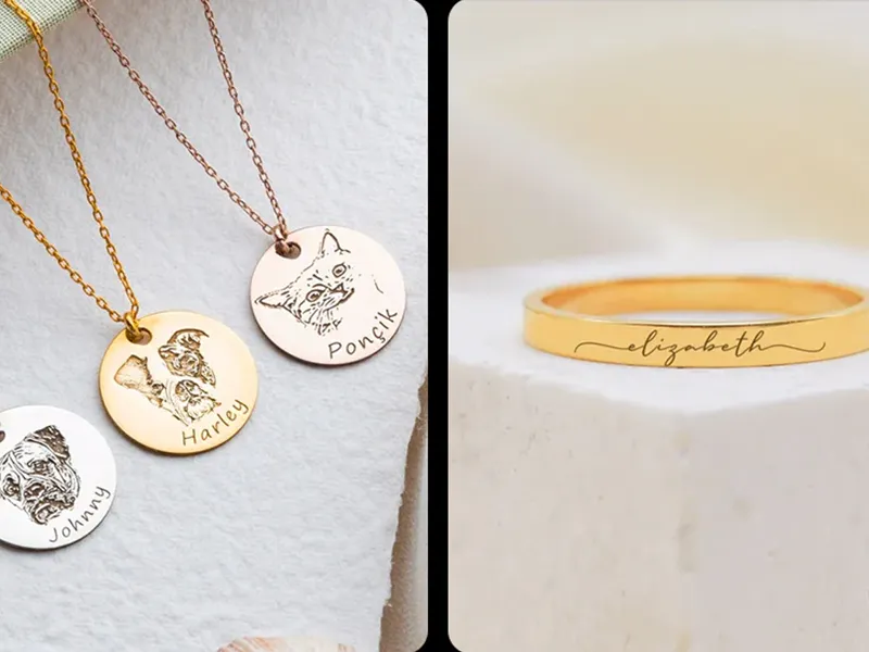 Mit dem austauschbaren Infrarot Laserkopf können Sie problemlos die unterschiedlichsten Metalle gravieren , beispielsweise Gold, Silber, Messing und mehr.