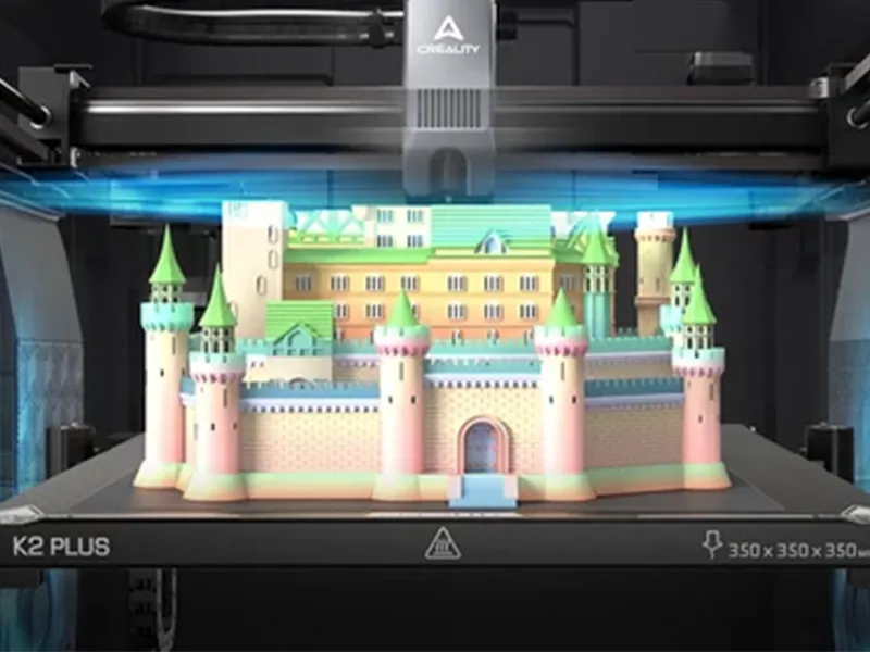 Mit der K2 3D Drucker Serie von Creality ist der mehrfarbige Druck gar kein Problem!