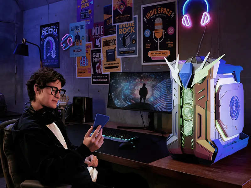 Mithilfe des Creality Hi 3D Drucker können Sie ganz einfach erste Prototypen drucken.