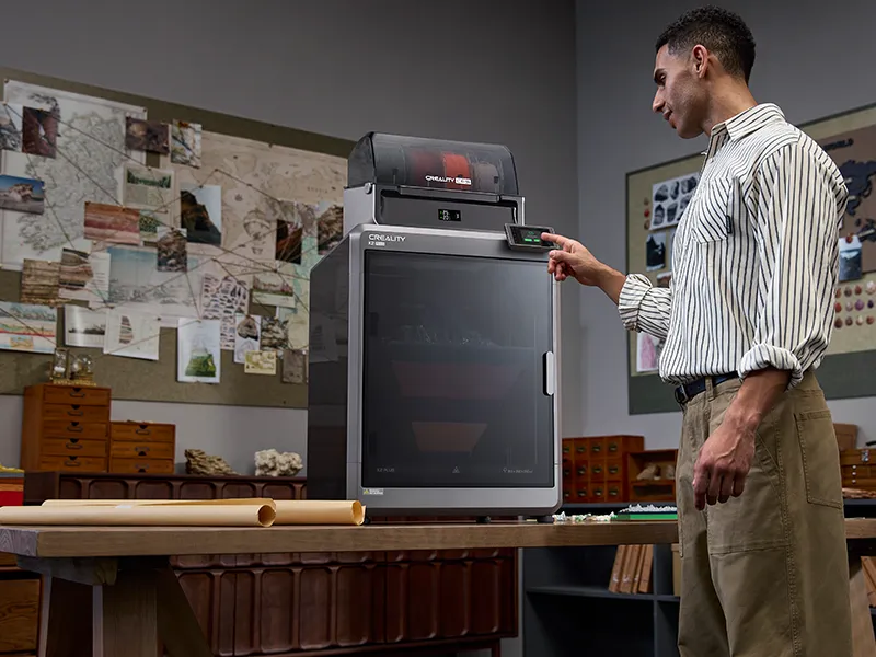 Mit der K2 Serie von Creality steigen Sie preiswert und hochwertig in den 3D Druck.