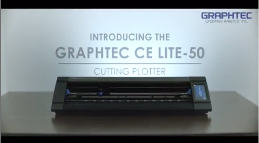 Einführungs- Video Graphtec CE Lite-50 Schneideplotter